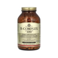 Вітамінно-мінеральний комплекс Solgar B-комплекс, B-Complex "100", 250 вегетаріанських капсул (SOL-01151)