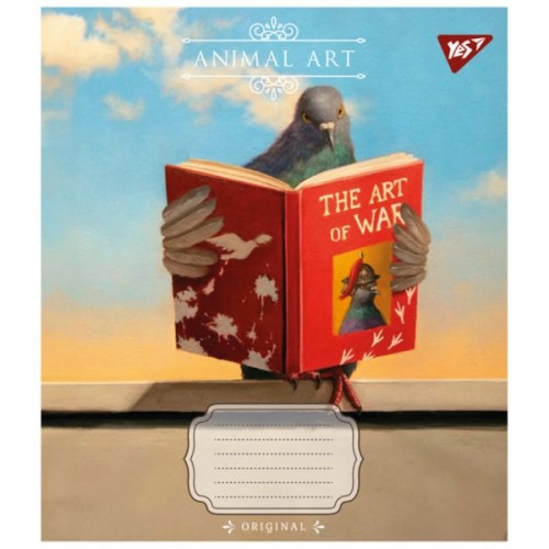 Зошит Yes Animal art 48 аркушів лінія (767122)