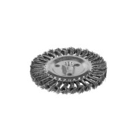 Щітка для електроінструменту Sigma дротяна дископодібна 125мм М14x2мм сталева кручена 9021121 (9021121)