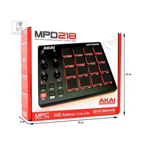 MIDI контролер Akai MPD218 (222091)