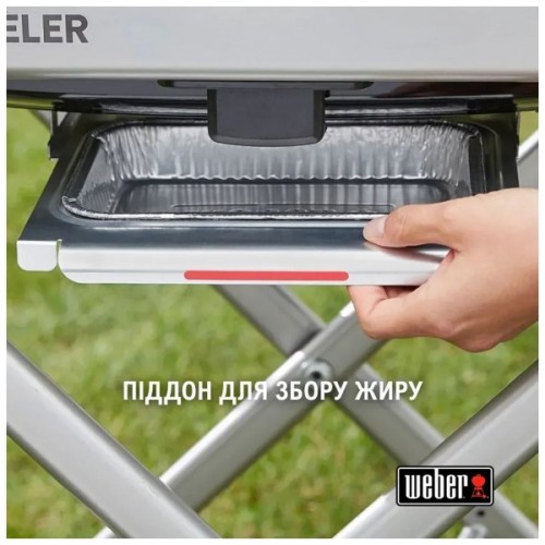 Гриль-барбекю Weber Traveler Compact Portable Black (1500527)