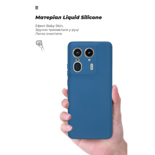 Чохол до мобільного телефона Armorstandart ICON Motorola Edge 50 Ultra Camera cover Blue (ARM77310)