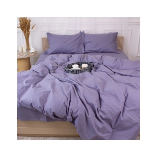 Постільна білизна MirSon Poplin Line 056 Smoky 110x140 (2200006277361)