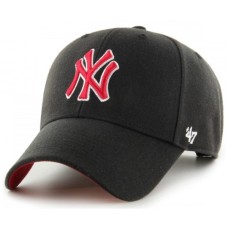 Кепка 47 Brand MLB New York Yankees B-SUMVP17WBP-BK чорний, червоний (196895673327)