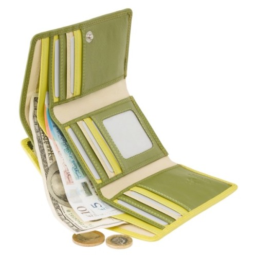 Гаманець Visconti RB43 Bora з RFID Lime Multi (RB43 LIME M)