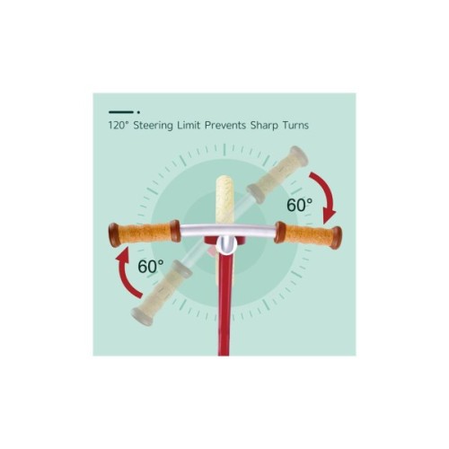 Біговел Hape червоний (E1099)