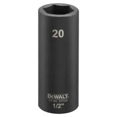 Торцева головка DeWALT IMPACT ударна довга, 1/2 х 20 мм (DT7554)