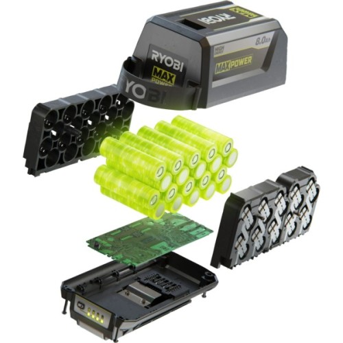 Акумулятор до електроінструменту Ryobi Max Power RY36B80B High Energy, 36V, 8Ah, 1.88кг (5133005911)