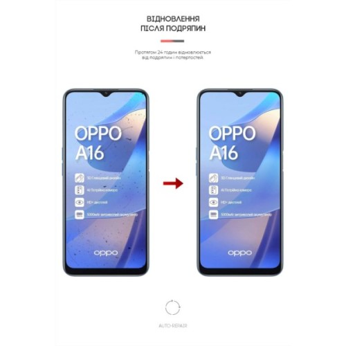Плівка захисна Armorstandart OPPO A16 (ARM61107)