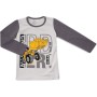 Піжама дитяча BiyoKids з довгим рукавом (5523-98B-gray)