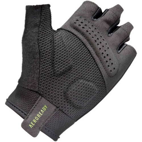 Рукавички для фітнесу Adidas Essential Training Gloves ADGB-15003GN чорний, зелений L (885652025973)