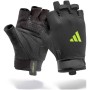 Рукавички для фітнесу Adidas Essential Training Gloves ADGB-15003GN чорний, зелений L (885652025973)