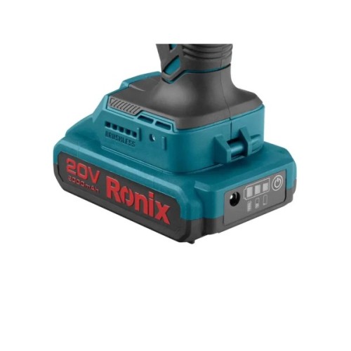 Шуруповерт Ronix ударний акумуляторний 20В, 2Ah х 2 (8900K)