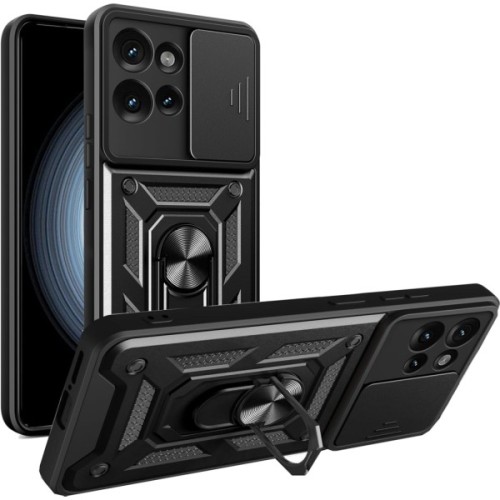 Чохол до мобільного телефона BeCover Military Motorola Edge 50 Black (713050)