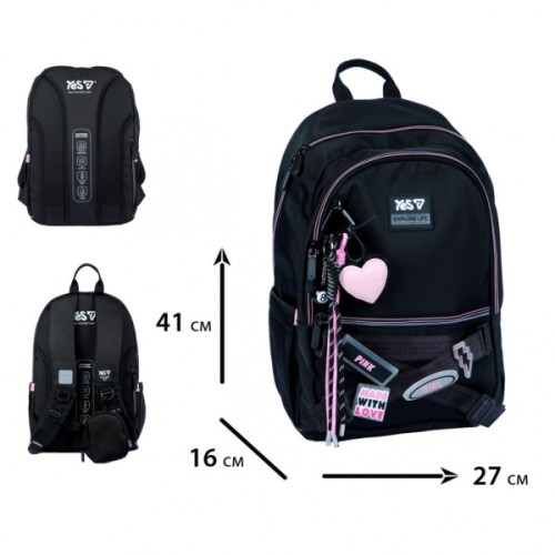 Рюкзак шкільний Yes With Love TS-113M (550320)