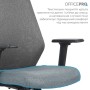 Офісне крісло OfficePro Fusion OC577G Gray (OC577G)