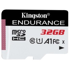 Карта пам'яті Kingston 32GB microSDHC Class 10 UHS-I U1 A1 High Endurance (SDCE/32GB)