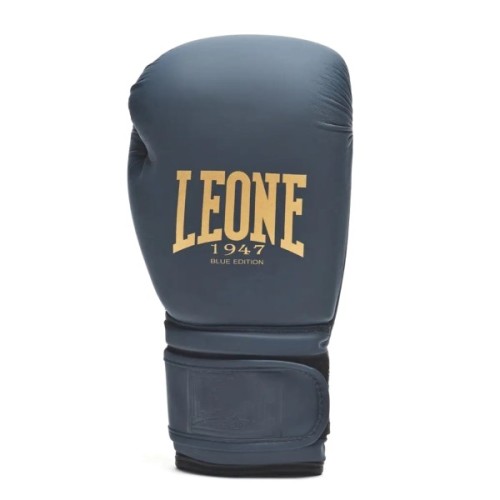Боксерські рукавички Leone GN059B Blue Edition 10 унцій (капа в комплекті) (GN059B_Blue_10oz)