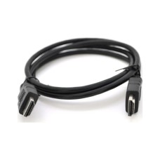 Кабель мультимедійний HDMI M to HDMI M 1.2m V1.4 black Merlion (YT-HDMI(M)/(M)-1.2mW-H181)