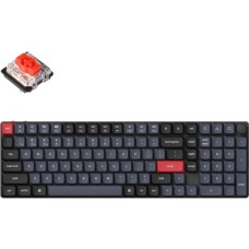 Клавіатура Keychron K17 PRO Gateron MX 2.0 Red White Led QMK Wireless/Bluetooth/USB-А UA Black (K17P-A1-UA)