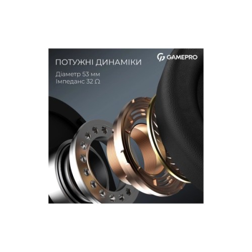 Навушники GamePro Asgard Skald 4-Mode Black (HSW160B)