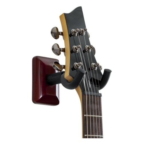 Тримач для гітари Gator Frameworks Wall Mount Guitar Hanger Cherry (GFW-GTR-HNGRCHR)