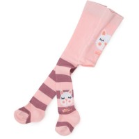 Колготки дитячі BNM з котиком (M0C0301-2076-68G-pink)