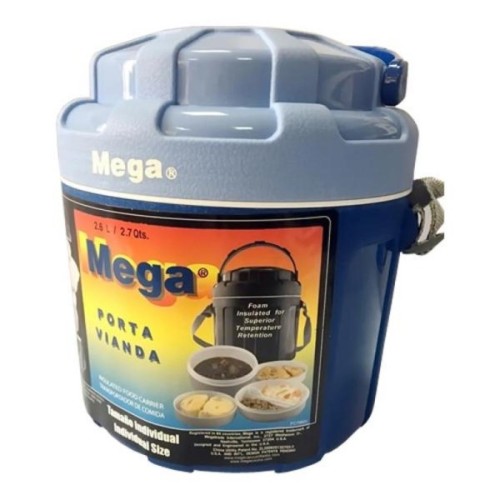 Термобокс Mega 2,6 л синий (717040954278BLUE)