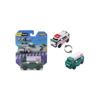Машинка для дітей Flip Cars 2 в 1 Вантажівка і Швидка допомога (EU463875-39)