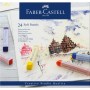Пастель Faber-Castell Soft Pastels, м'яких, довжина крейди 70 мм, 24 кольори, 128324 (16794)