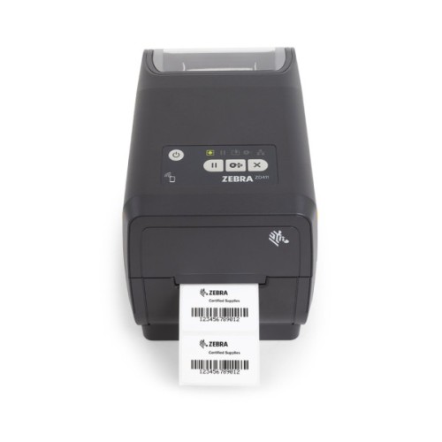 Принтер етикеток Zebra ZD411t USB, USB Host, Bluetooth, EZPL (ZD4A022-T0EM00EZ)