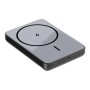 Батарея універсальна Atria 10000mAh, PD/20W, 15W Wireless MagSafe, Black (WPD-W72B)