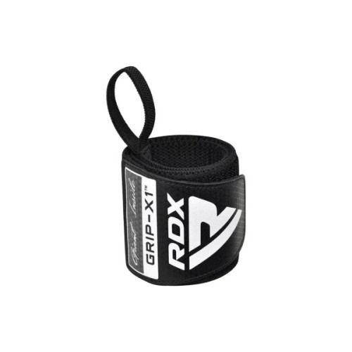 Бинт для спорту RDX WR11 Gym Wrist Wrap Black/Grey (WAH-WR11BG)