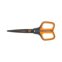 Ножиці Axent Titanium 19 см Сіро-оранжеві (6306-06-A)
