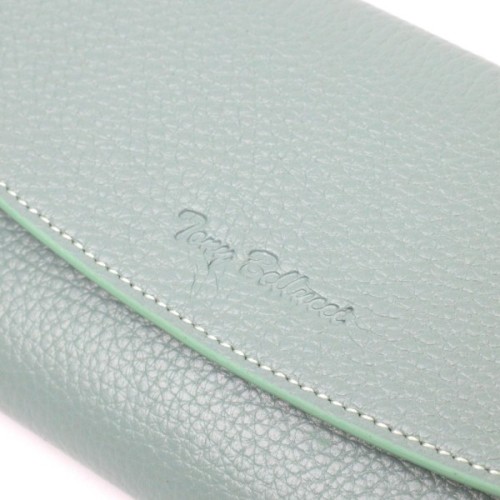 Гаманець Tony Bellucci З натуральної шкіри Сіро-зелений (21968)