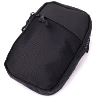 Сумка Vintage Слінг для подорожей з текстилю Чорна (22866)