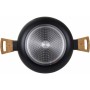 Сотейник Bergner Earth black з кришкою 28 см (BG-32038-BK)