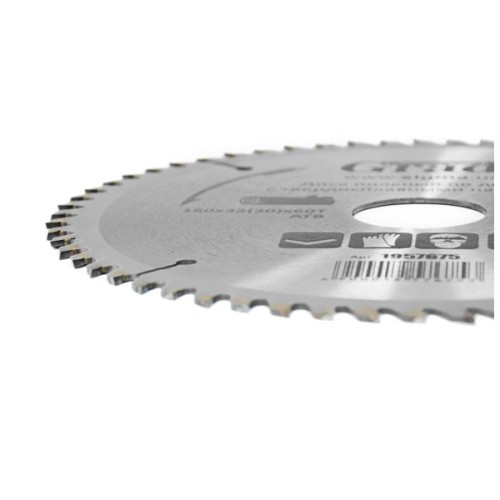 Диск пильний Grad по дереву з твердосплавними напайками Ø180×32(30)×60Т, 8000об/хв GRAD (1957675) (1957675)