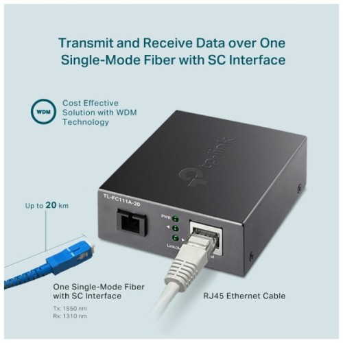 Медіаконвертер TP-Link FC111A-20