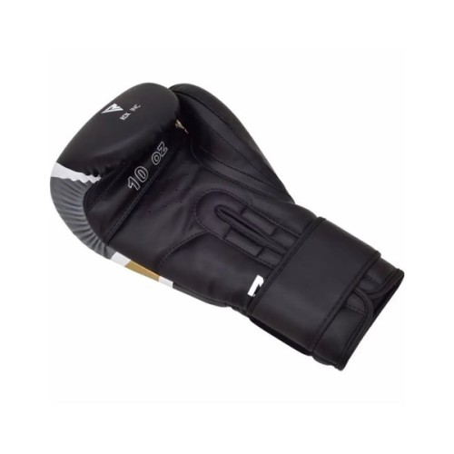 Боксерські рукавички RDX F7 Ego Black Golden 14 унцій (BGR-F7BGL-14oz)