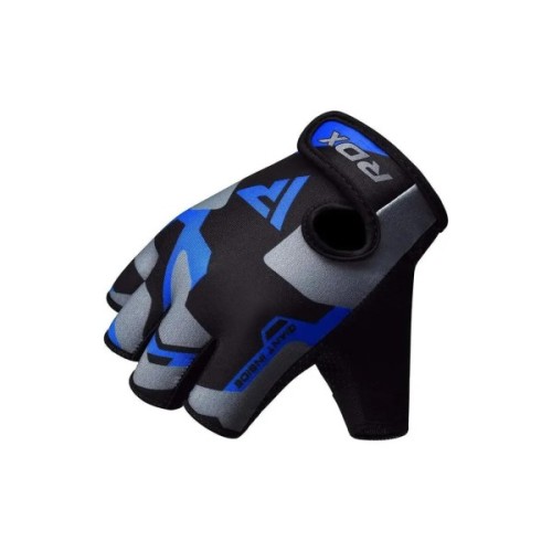 Рукавички для фітнесу RDX F6 Sumblimation Blue S (WGS-F6U-S)