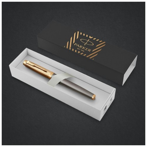 Ручка пір'яна Parker IM 17 Premium SE Pioneers GT  FP F (25 511)