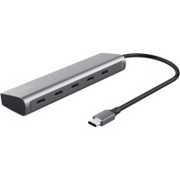 Концентратор Trust Halyx 5-Port USB-C Hub (25136)