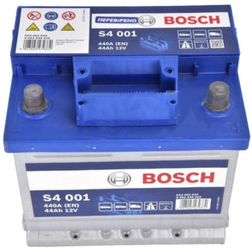 Акумулятор автомобільний Bosch 0092S40010 44А (0 092 S40 010)