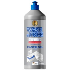 Рідина для чищення ванн Wash&Free Cantri Gel Universal 1 кг (4823128001546)