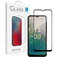 Скло захисне ACCLAB Full Glue Nokia C32 Black (1283126582219)