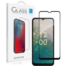 Скло захисне ACCLAB Full Glue Nokia C32 Black (1283126582219)