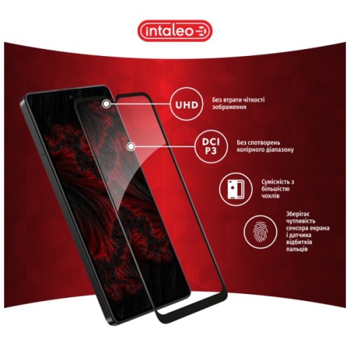 Скло захисне Intaleo Full Glue Xiaomi Poco C50 Black (1283126589683)