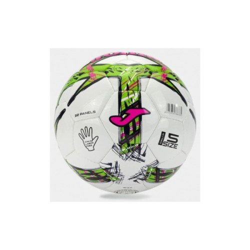 М'яч футбольний Joma Dal III (401412.334) Уні 4 Зелено-рожевий (8445954786792)