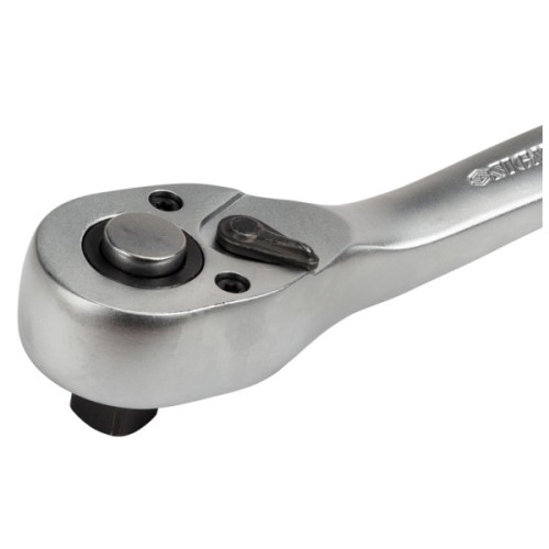 Тріскачка Sigma із вигнутою ручкою 1/2" 250мм 72T CrV (6050091)